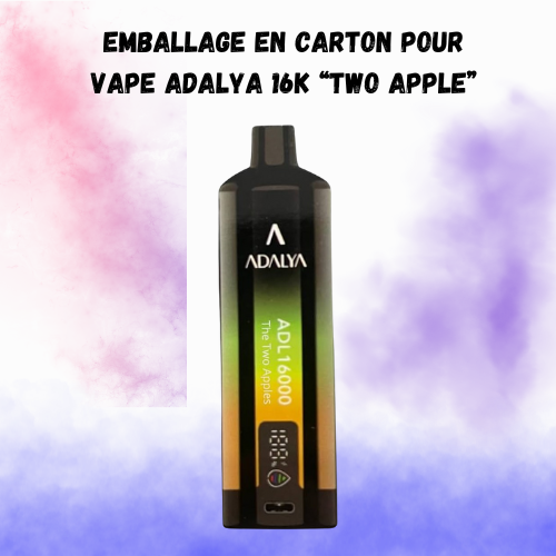 Emballage pour Vape ADALYA 16K