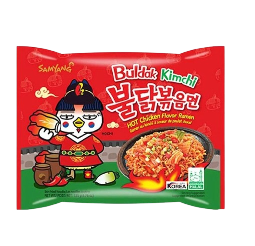 Samyang Buldak Kimchi Spicy Chicken Ramen (Fried Noodles) 135g
