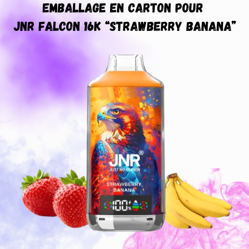 Emballage pour JNR Falcon 16K Jetable