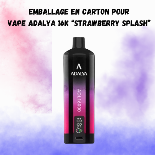 Emballage pour Vape ADALYA 16K